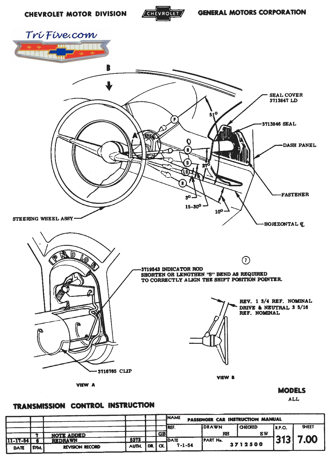 1955 Passenger Assembly Manual